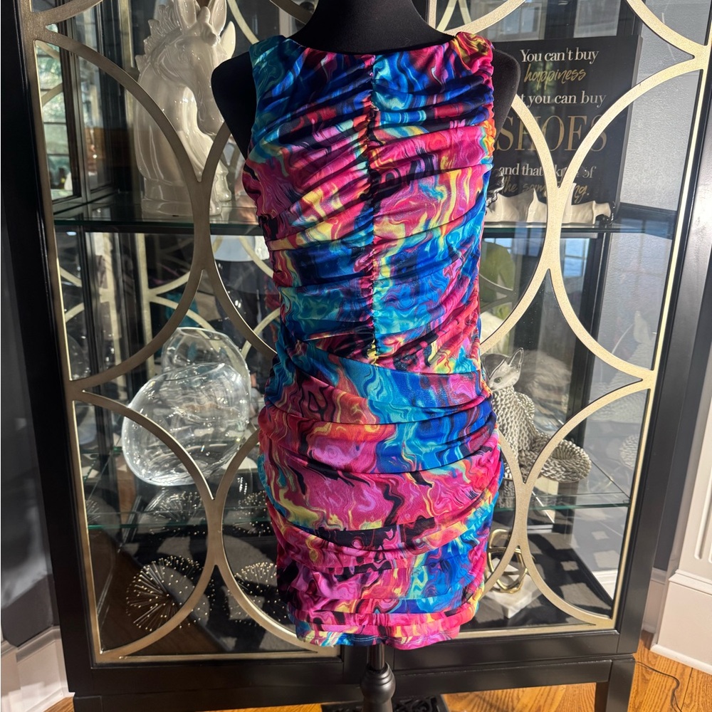 Laundry by Design Multicolor Mini Dress